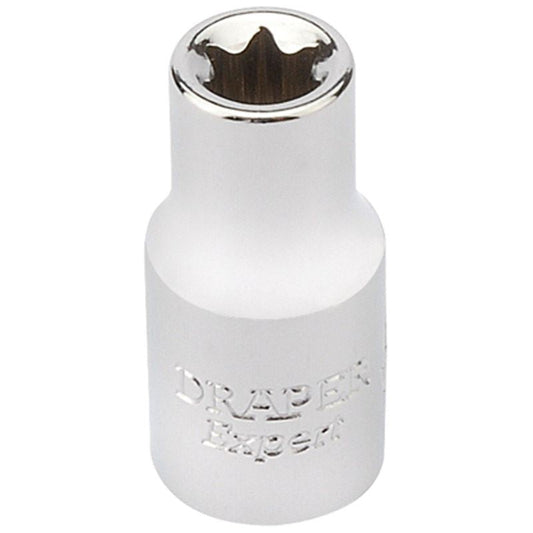 Draper 20544 E7 1/4" Sq. Dr. TX-STAR® Socket Draper