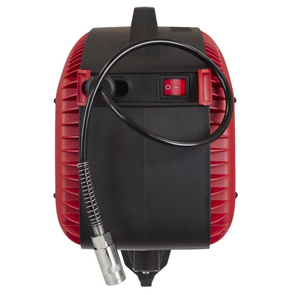 Sealey SAC15WM Wall Mounting Oil Free Air Compressor 1.5hp with 7m Retractable Hose Reel Sealey