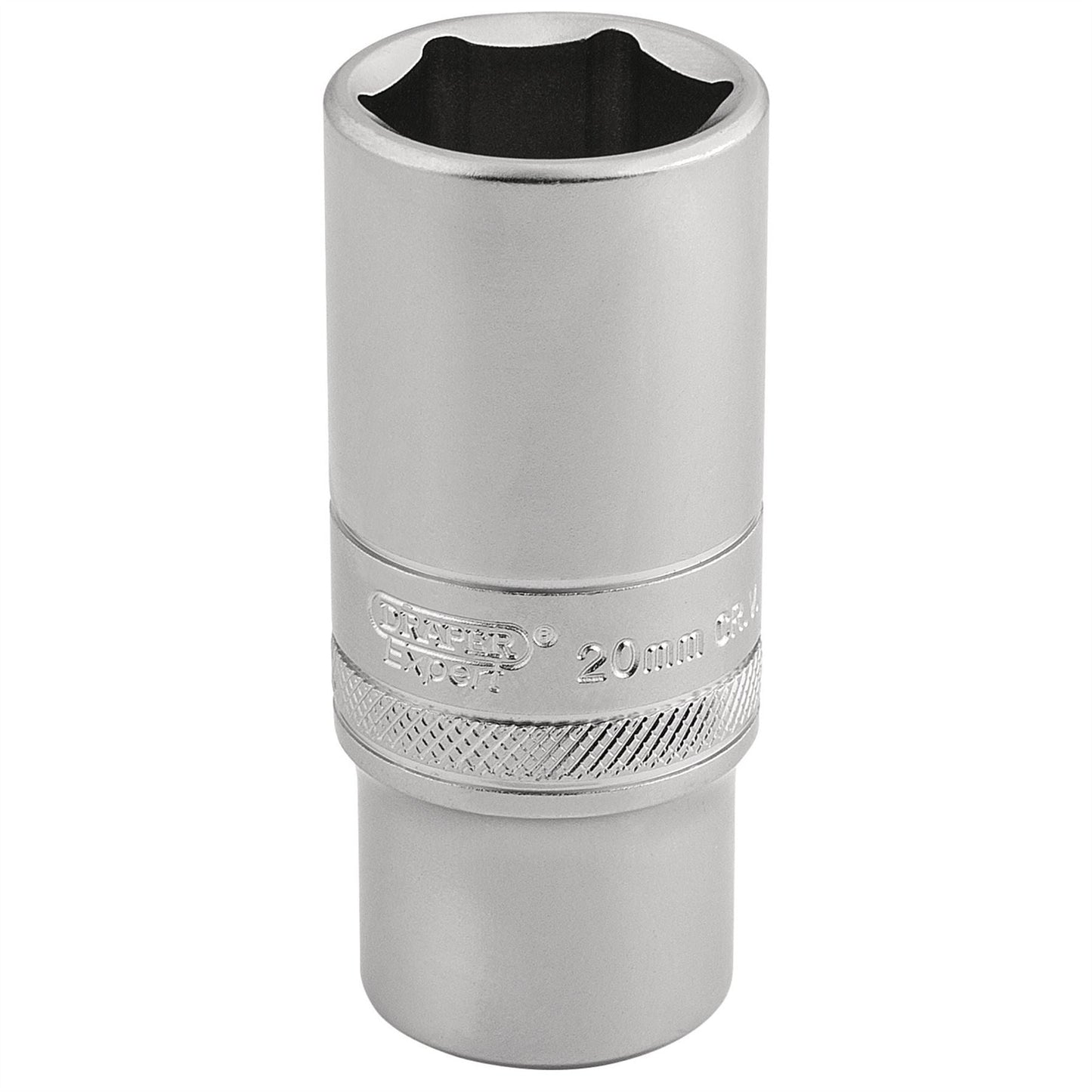 Draper 16587 6 Point Metric Deep Socket 3/8" Sq. Dr. 20mm Draper