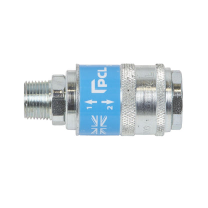 Sealey AC93 PCL Safeflow Safety Coupling Body Male 3/8"BSPT Sealey