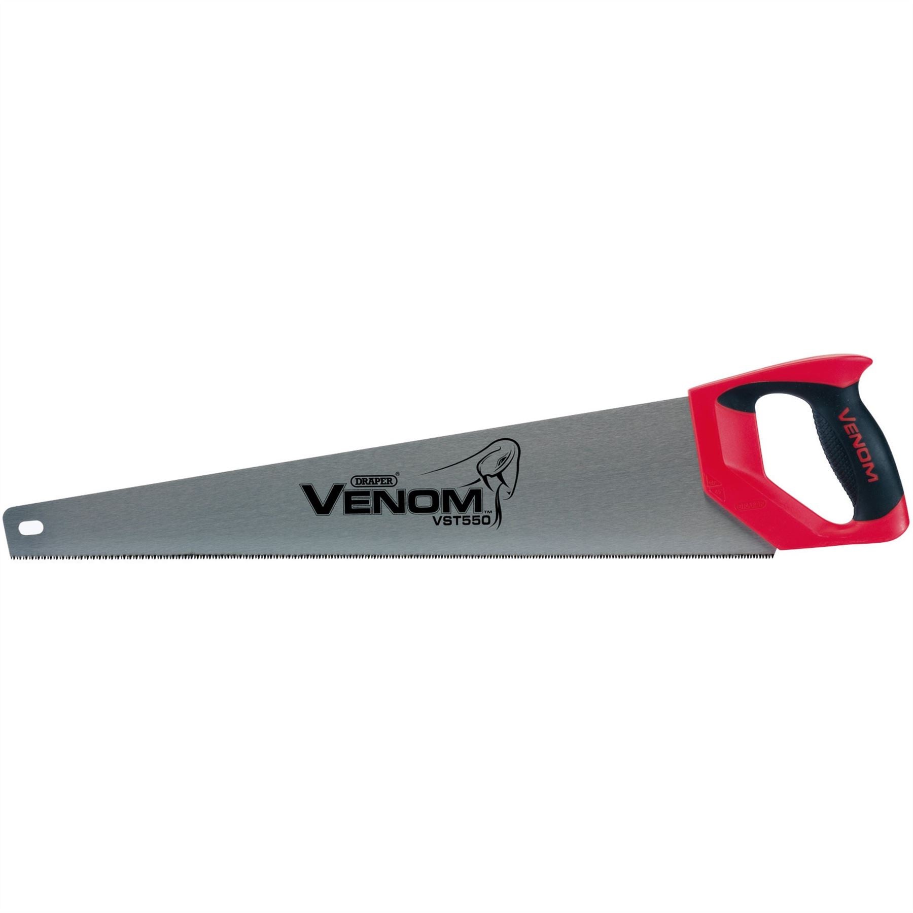 Draper 82204 Venom® Second Fix Triple Ground Handsaw 550mm 11tpi/12ppi Draper