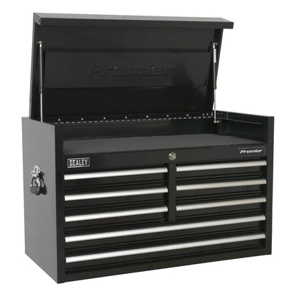 Sealey PTB91508 Topchest 8 Drawer 915mm Heavy-Duty Black Sealey