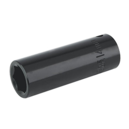 Sealey IS3814D Impact Socket 14mm Deep 3/8"Sq Drive Sealey