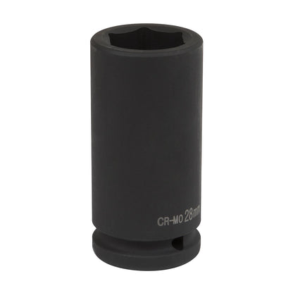 Sealey SX017 Impact Socket 28mm Deep 3/4"Sq Drive Sealey