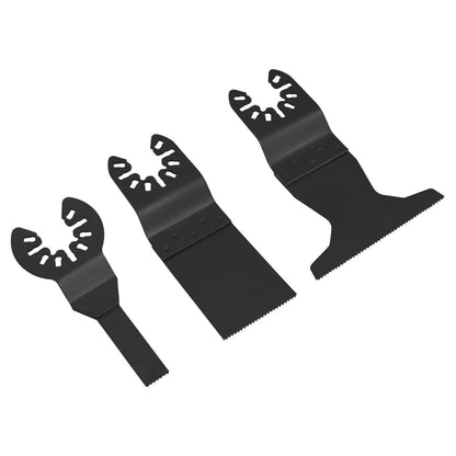 Sealey SMTC3 Multi-Tool Universal Cutting Blade Set 3pc Sealey