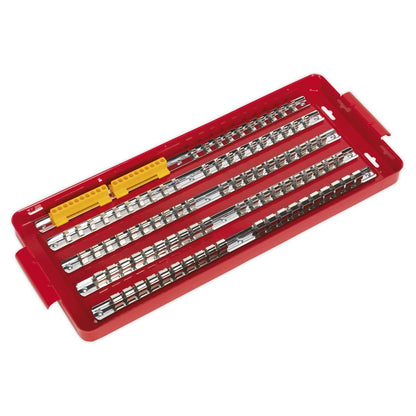 Sealey AK272 Socket Rail Tray 1/4" 3/8" & 1/2"Sq Drive Sealey