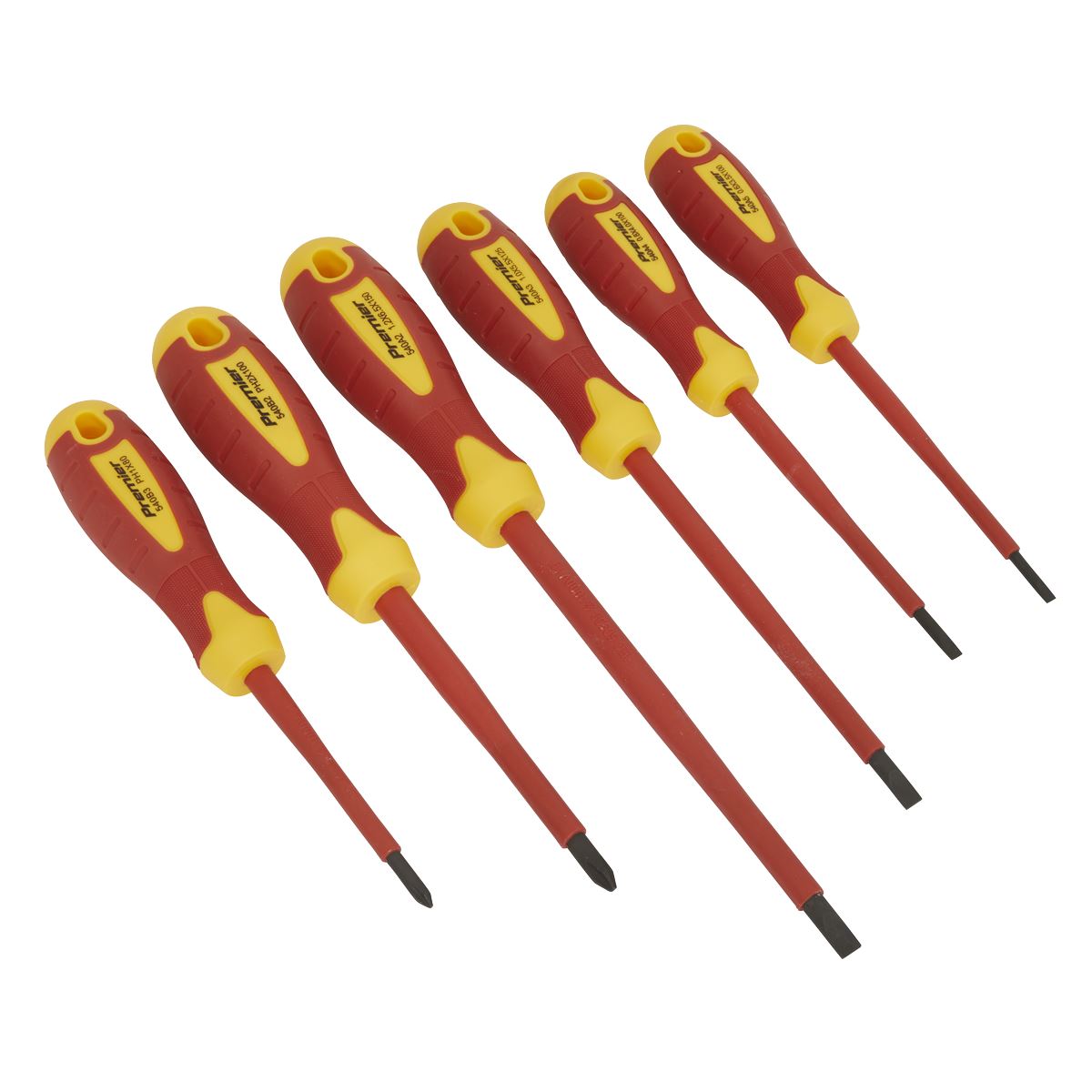 Sealey AK6130 Screwdriver Set 6pc VDE Approved Sealey