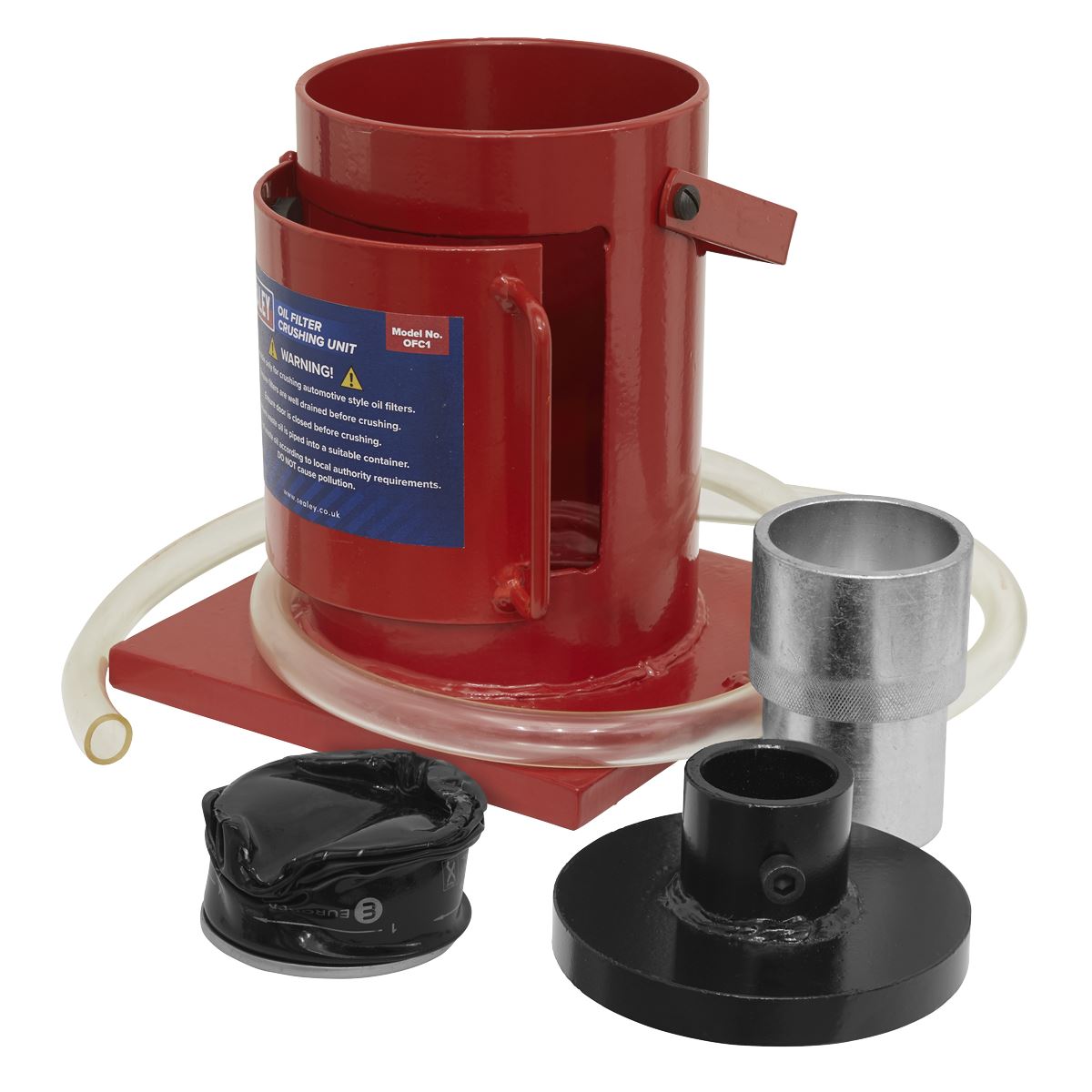 Sealey OFC1 Oil Filter Crushing Unit Sealey