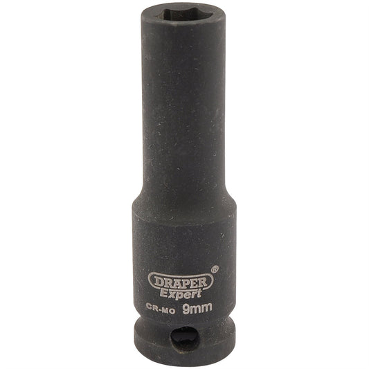 Draper 06882 Expert HI-TORQ® 6 Point Deep Impact Socket 3/8" Sq. Dr. 9mm Draper