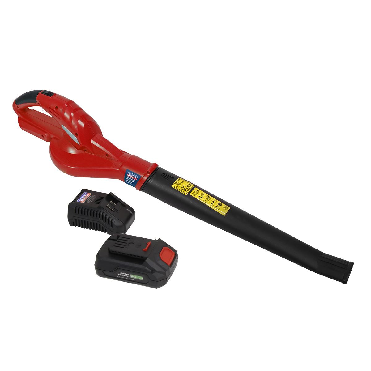 Sealey CB20VCOMBO2 Leaf Blower Cordless 20V SV20 Series with 2Ah Battery & Charger Sealey
