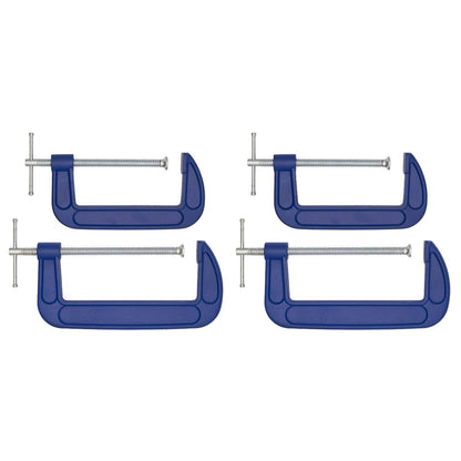 Sealey AK6006SET G-Clamp Set 150mm & 200mm 4pc Sealey