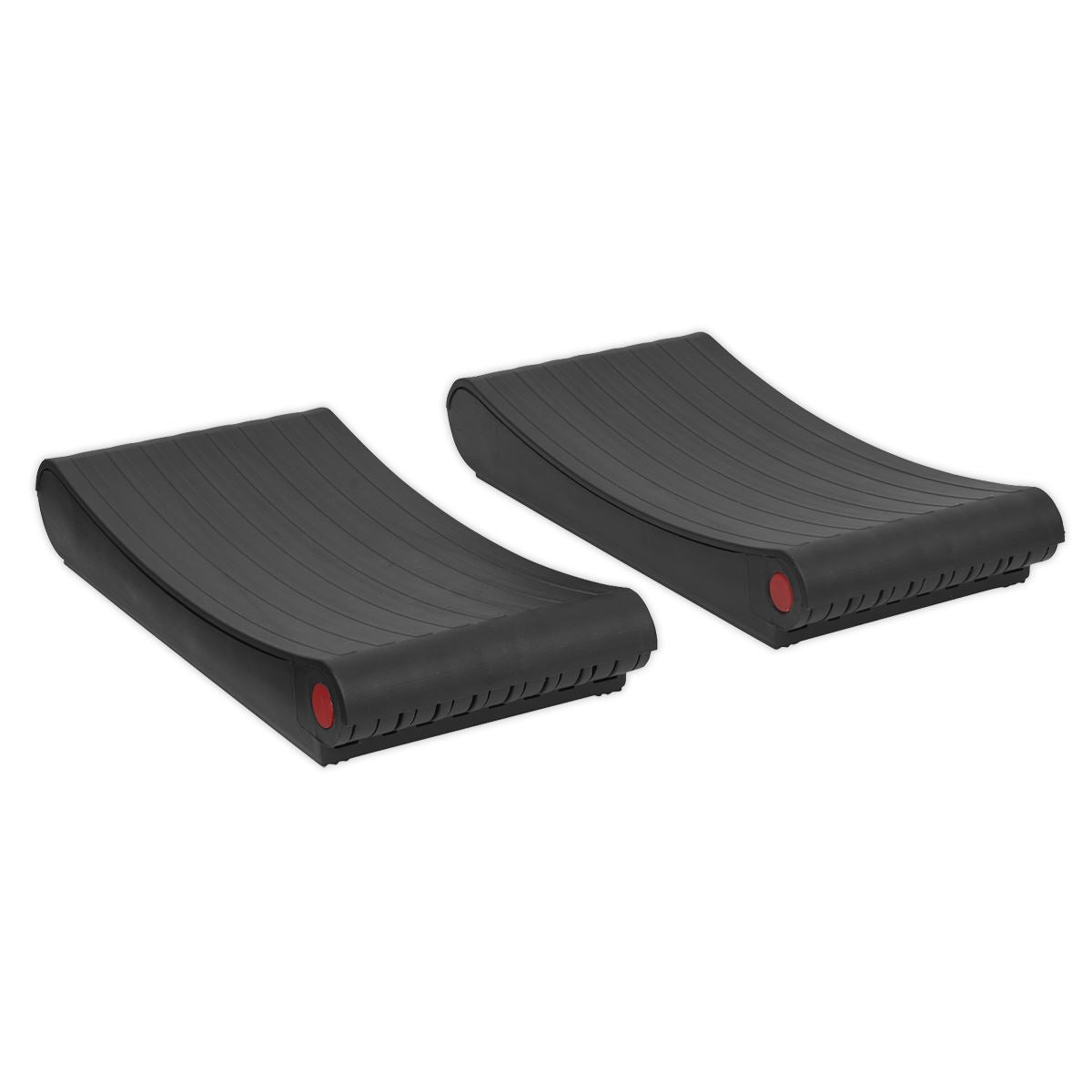 Sealey WCF01 Folding Wheel Chocks - Pair Sealey