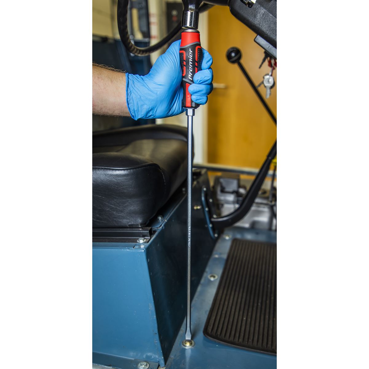 Sealey AK4942 Screwdriver Set 3pc Hammer-Thru 450mm Sealey