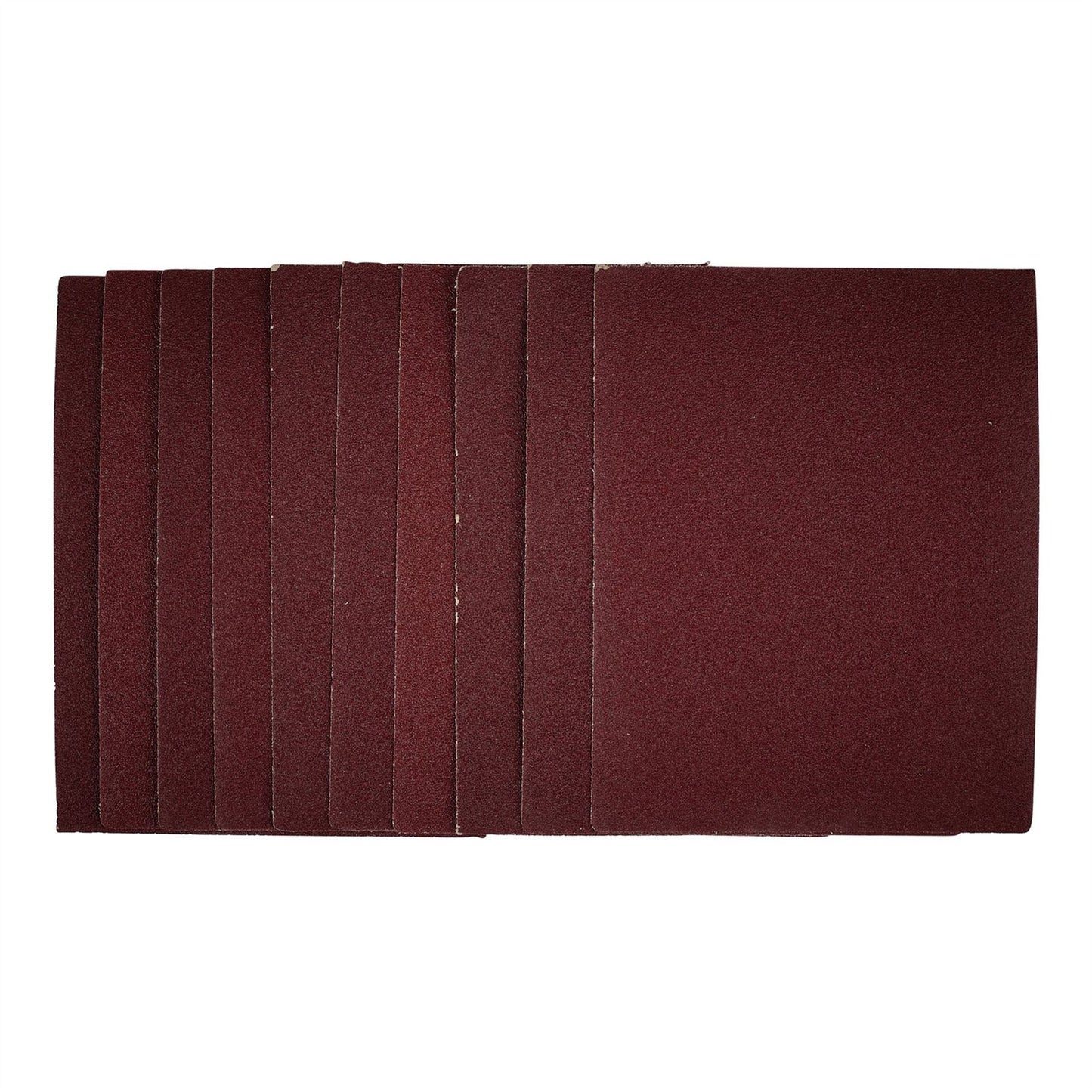 Draper 54717 1/4 Sanding Sheets 115 x 150mm 80 Grit Pack of 10 Draper