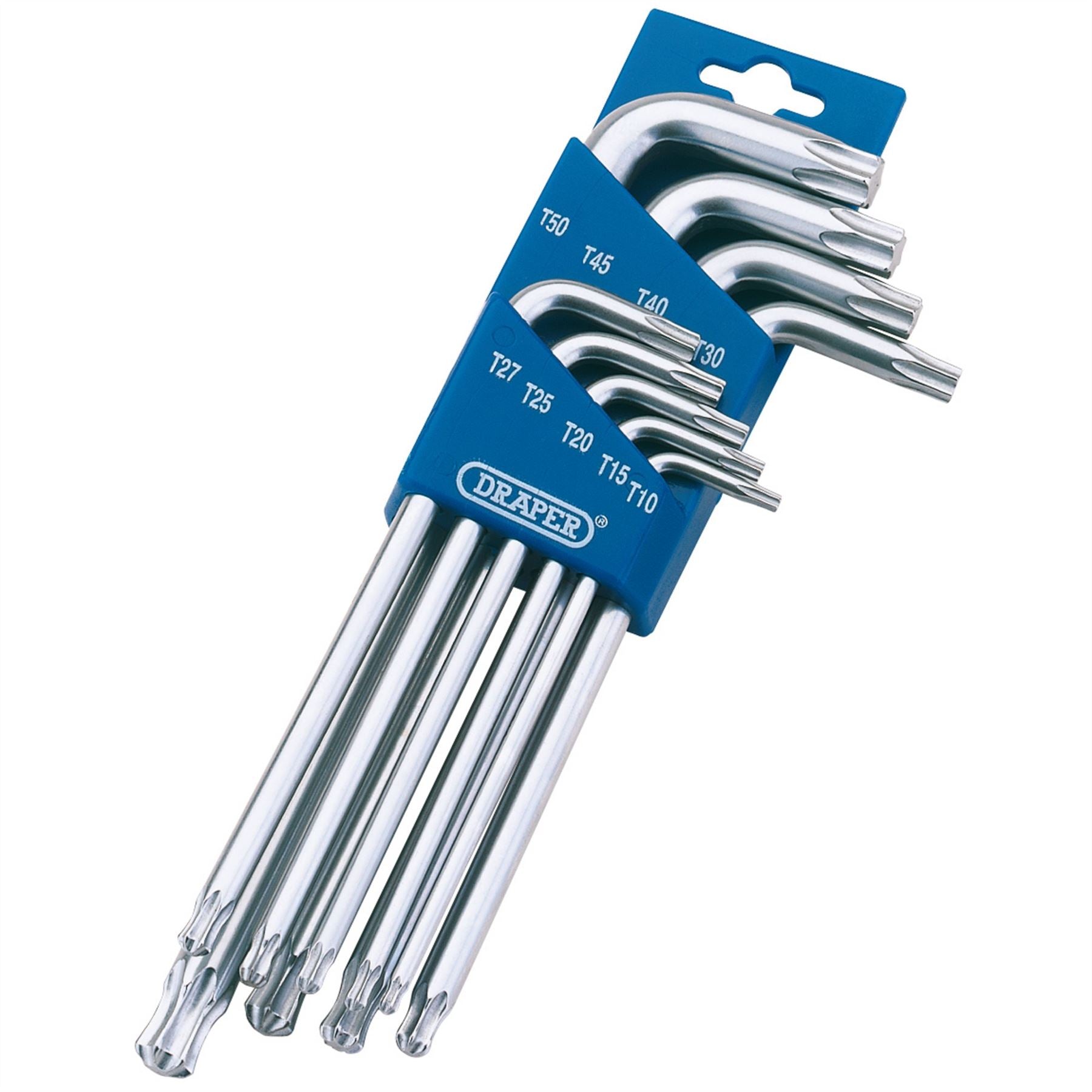Draper 73035 TX-STAR® 1/2 Ball End Key Set 9 Piece Draper
