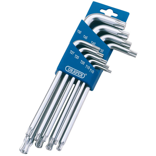 Draper 73035 TX-STAR® 1/2 Ball End Key Set 9 Piece Draper