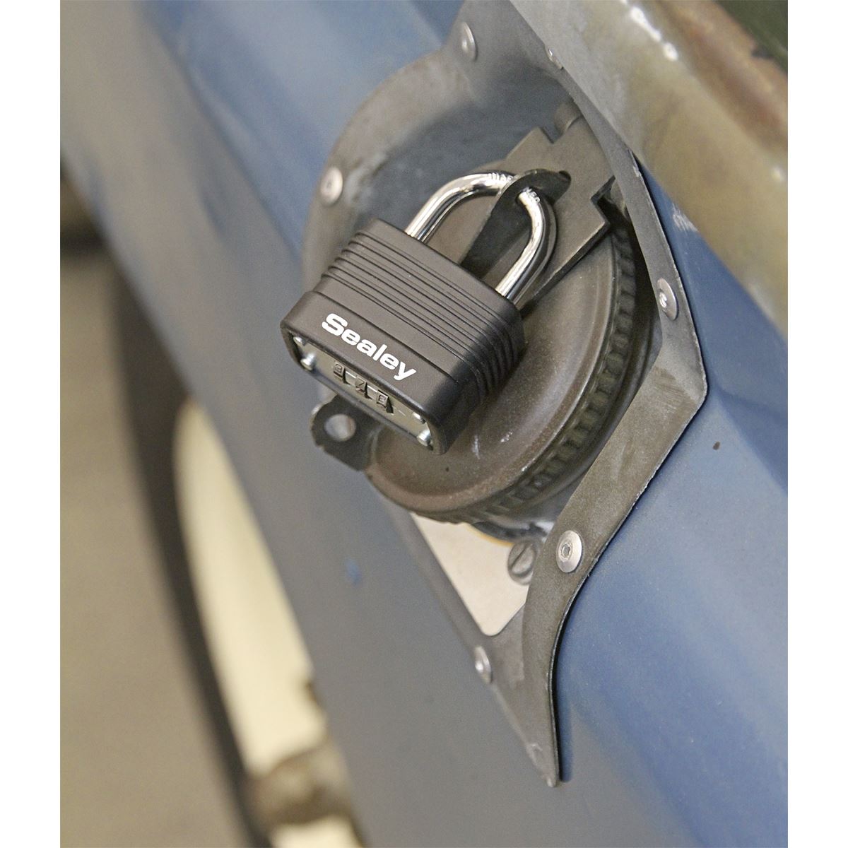 Sealey PL301C Steel Body Combination Padlock 40mm Sealey