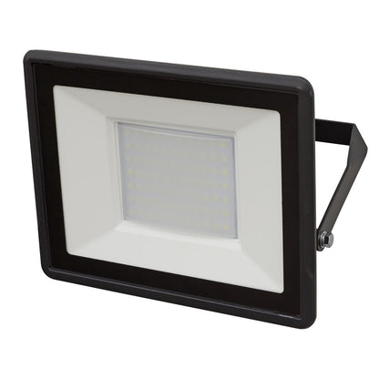 Sealey LED113 Extra-Slim Floodlight with Wall Bracket 50W SMD LED 230V Sealey