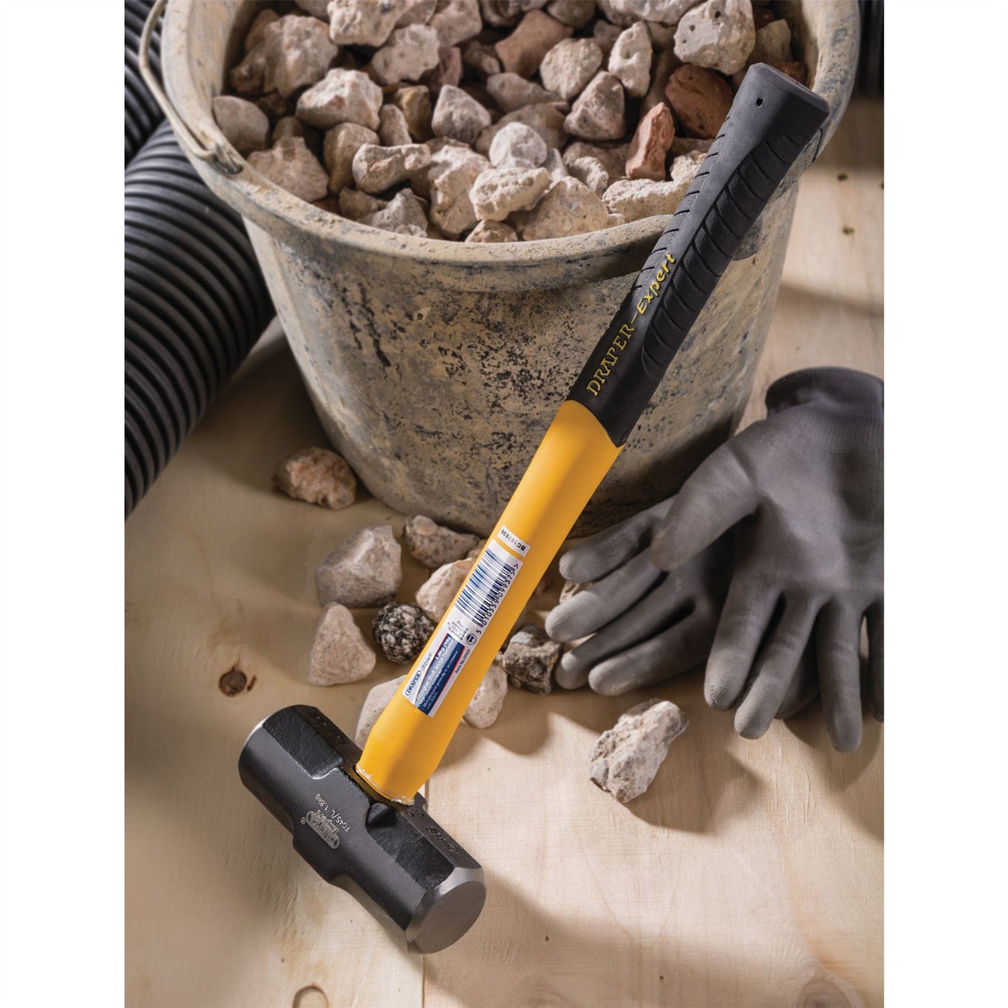 Draper 09937 Expert Fibreglass Short Shaft Sledge Hammer 1.8kg/4lb Draper