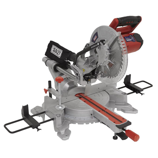 Sealey SMS255 Sliding Compound Mitre Saw Ø255mm Sealey