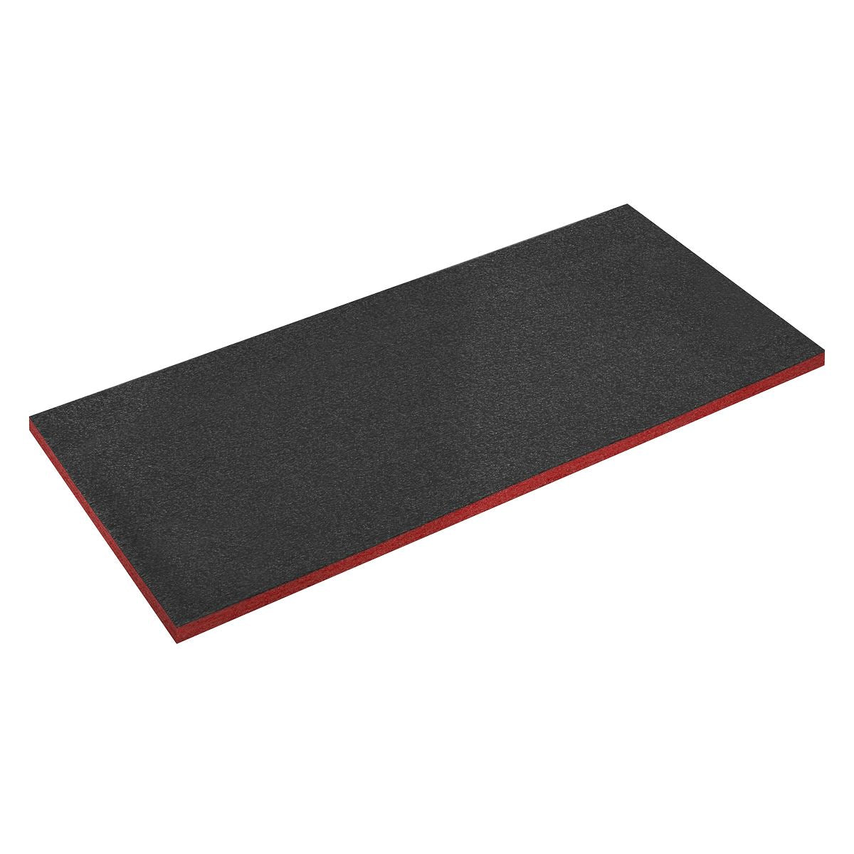 Sealey SF30R Easy Peel Shadow Foam® Red/Black 1200 x 550 x 30mm Sealey