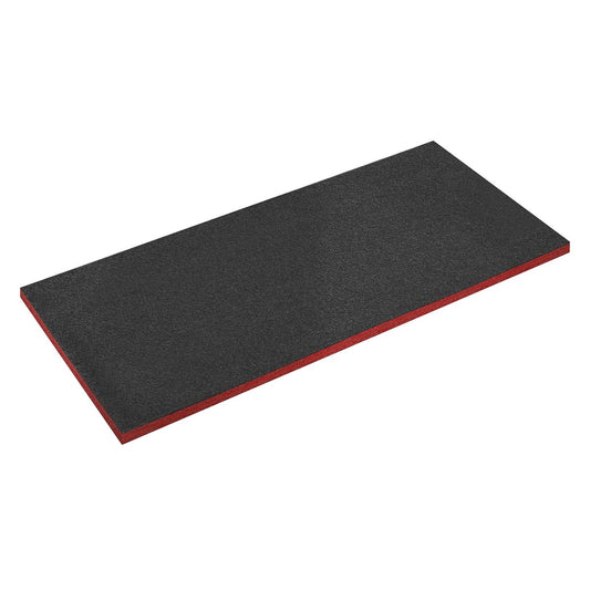 Sealey SF30R Easy Peel Shadow Foam® Red/Black 1200 x 550 x 30mm Sealey