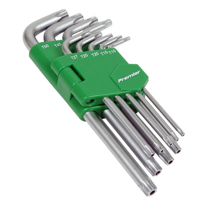 Sealey AK7162 Security TRX-Star* Key Set 9pc Long Sealey