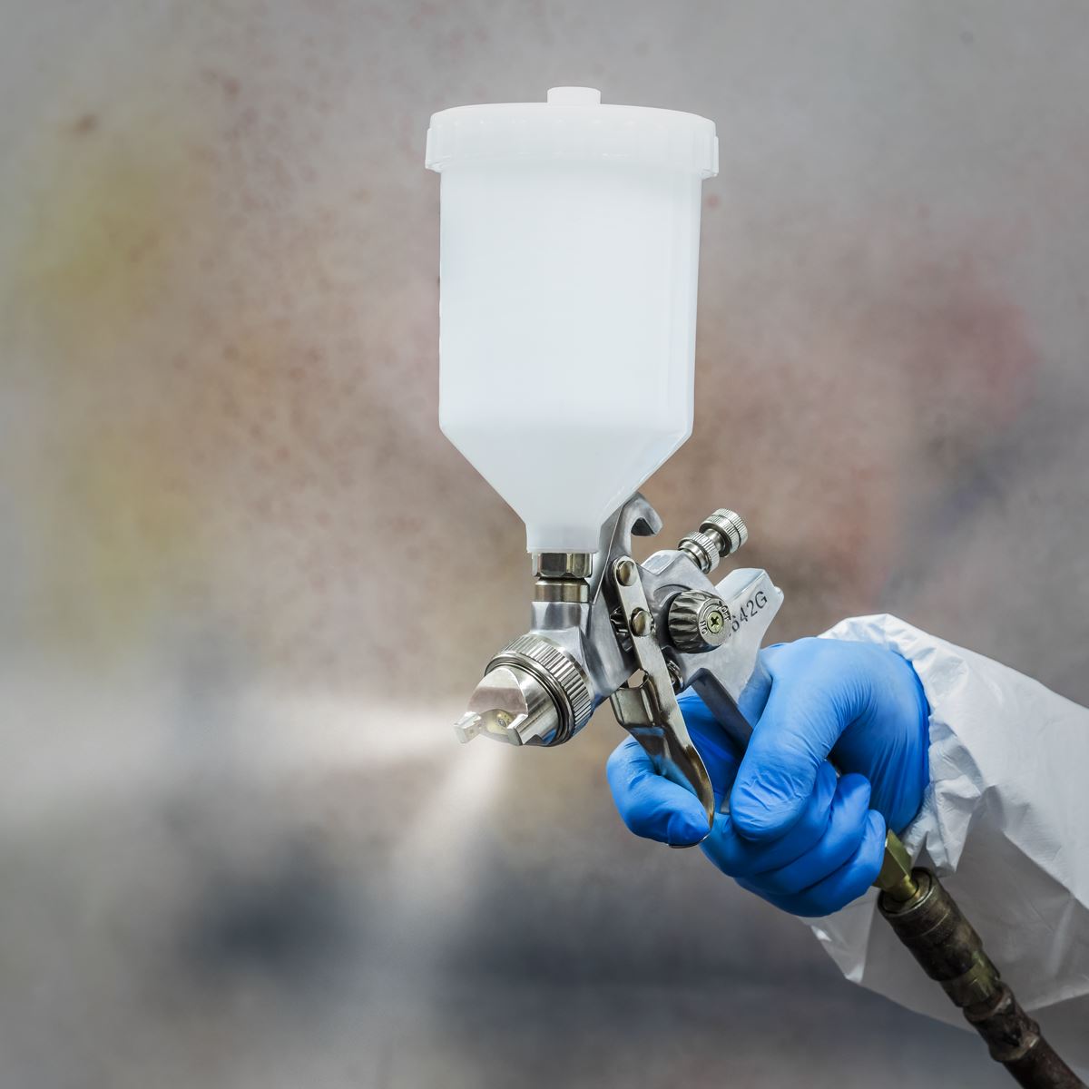 Sealey S642G Spray Gun Gravity Feed - 1.8mm Set-Up Siegen