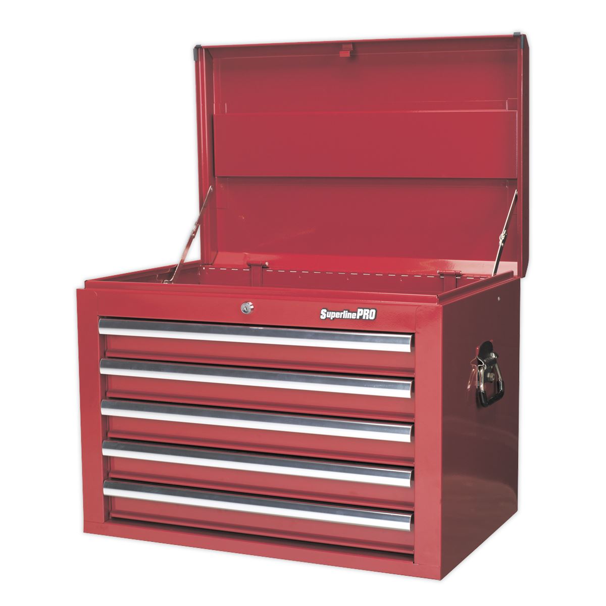 Sealey AP26059T Topchest 5 Drawer with Ball-Bearing Slides - Red Sealey