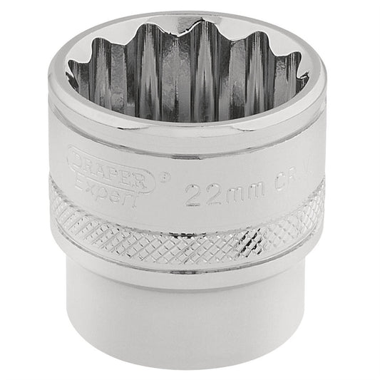 Draper 32800 HI-TORQ® 12 Point Socket 3/8" Sq. Dr. 22mm Draper