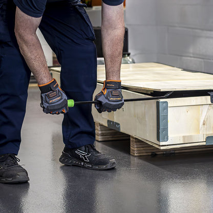 Siegen S01137 Pry Bar with Hammer Cap 610mm Heavy-Duty 25° Siegen