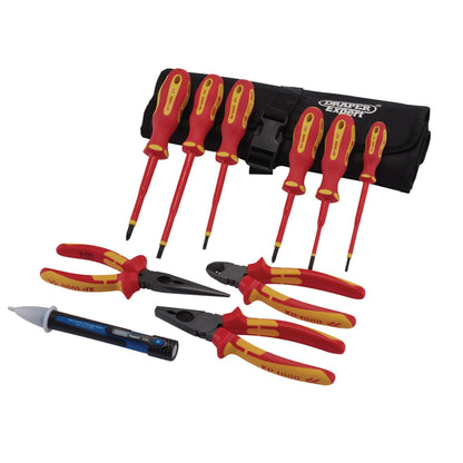 Draper 94852 XP1000® VDE Electrical Tool Kit 10 Piece Draper