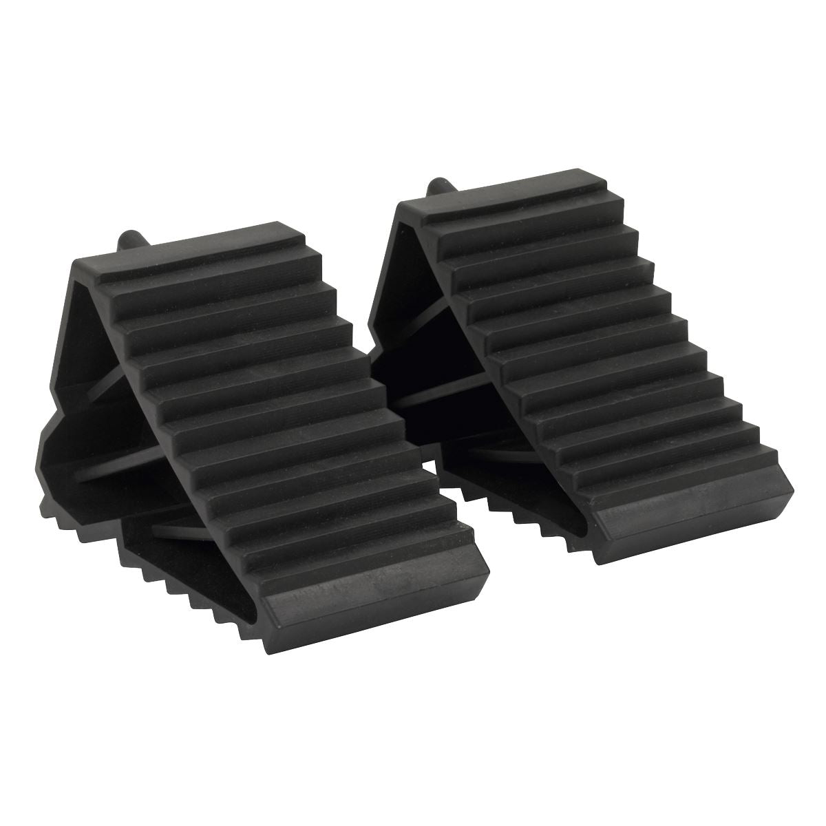 Sealey WC09 Composite Wheel Chocks - Pair Sealey
