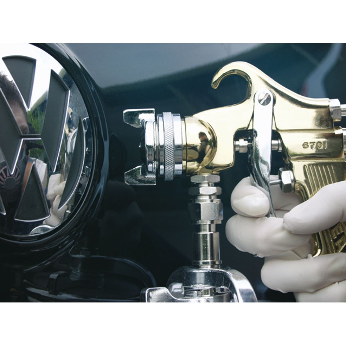 Sealey S701 Spray Gun Professional Suction Feed - 1.8mm Set-Up Sealey