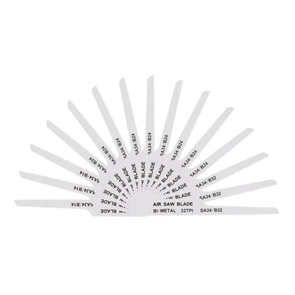 Sealey SA34MIX 141mm Air Saw Blades Mixed - Pack of 15 Sealey