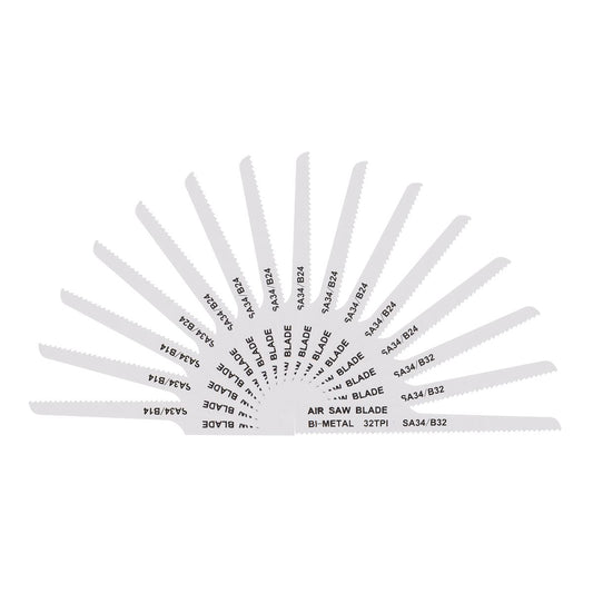 Sealey SA34MIX 141mm Air Saw Blades Mixed - Pack of 15 Sealey
