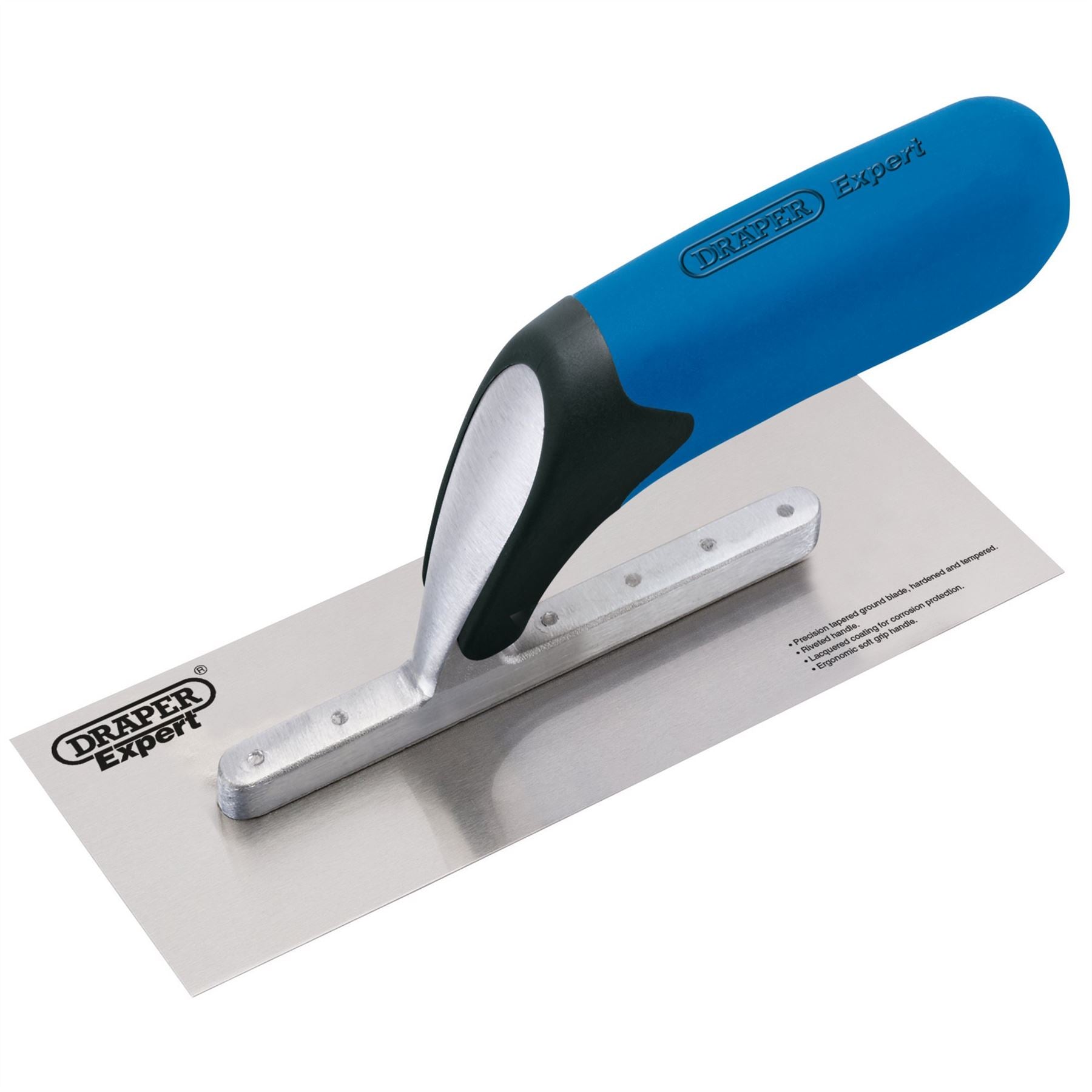 Draper 81221 Expert Soft Grip Plastering Trowel 75 x 200mm Draper