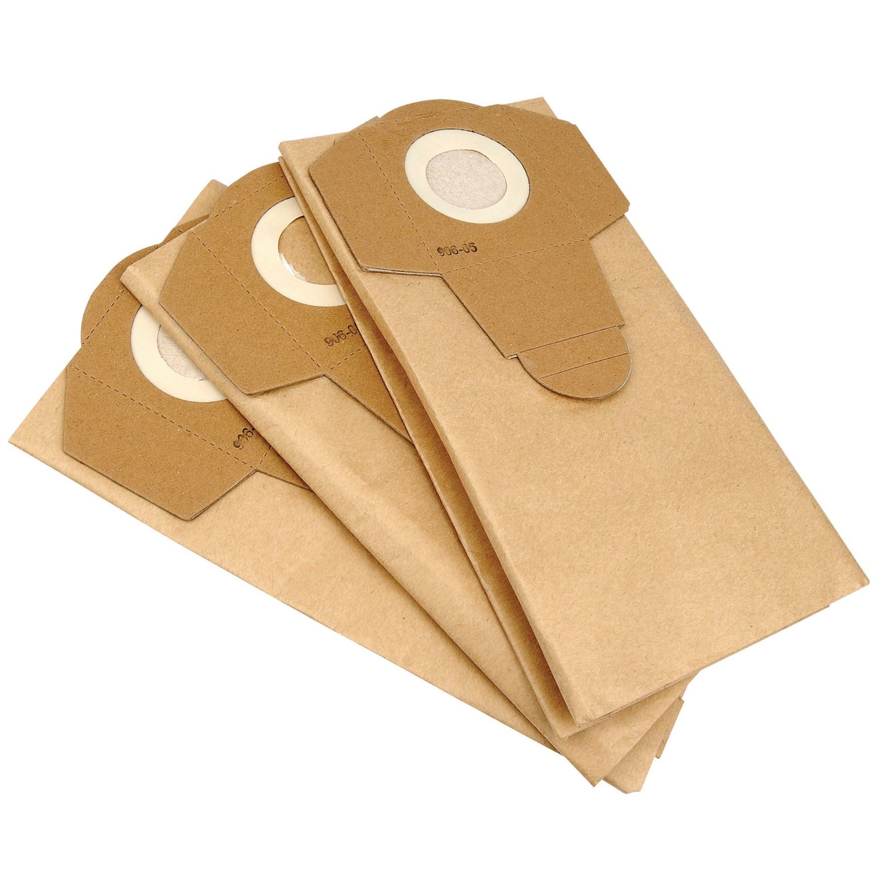 Draper 19103 Paper Dust Bags for WDV20ASS Pack of 3 Draper