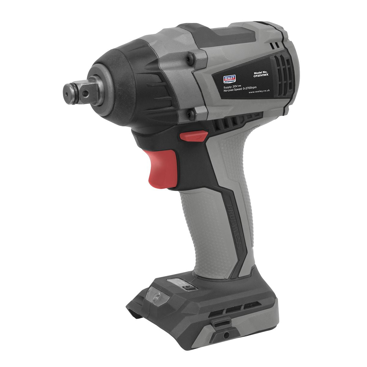 Sealey CP20VIWX Brushless Impact Wrench 20V 1/2"Sq - Body Only Sealey