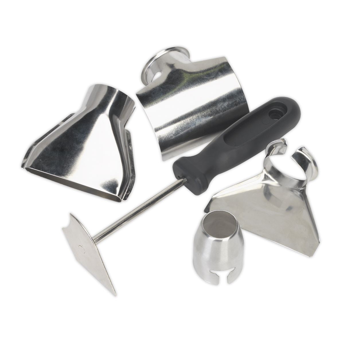 Sealey HS107K Variable Temperature Hot Air Gun Kit 2000W 50-450°C/90-600°C Sealey