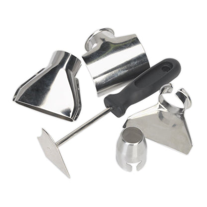 Sealey HS107K Variable Temperature Hot Air Gun Kit 2000W 50-450°C/90-600°C Sealey