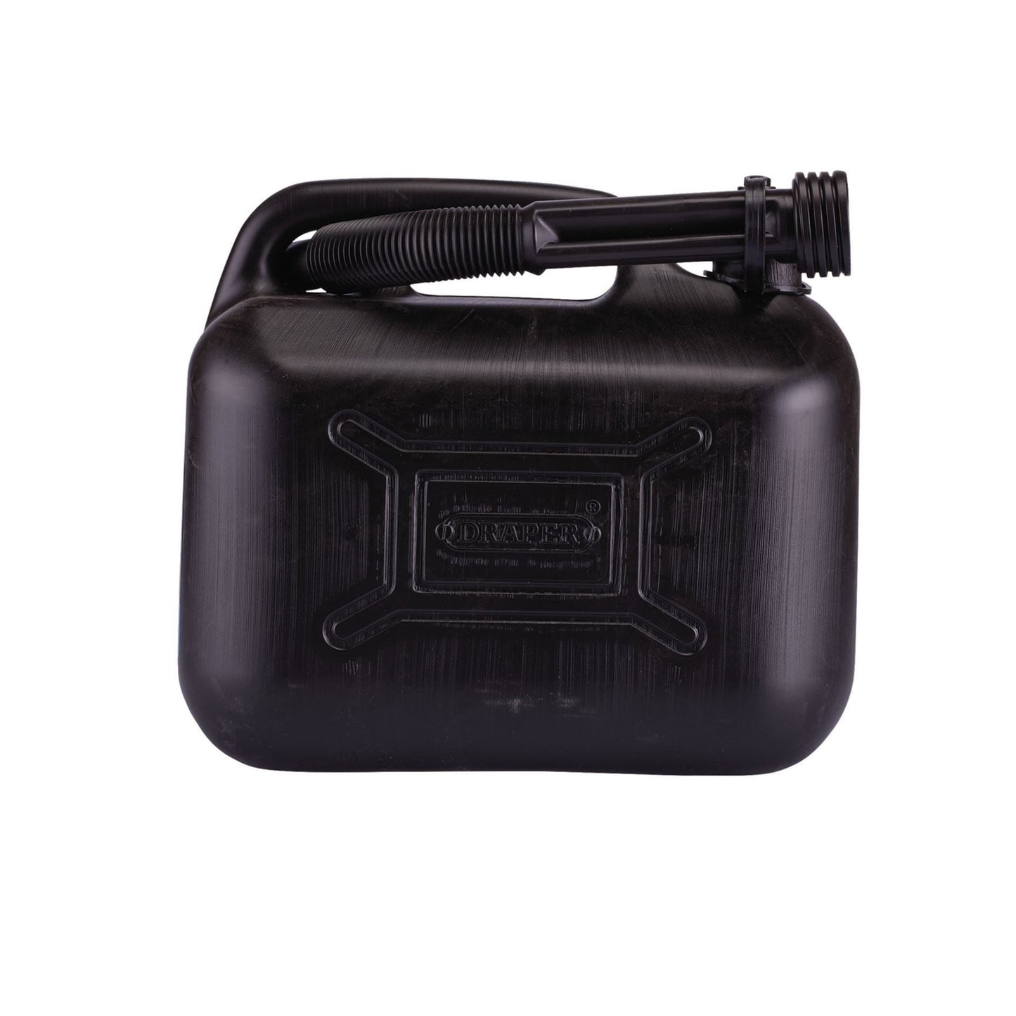Draper 09053 Plastic Fuel Can 5L Black Draper