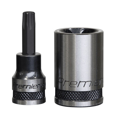 Sealey AK6197B TRX-Star* Socket & Security Socket Bit Set 38pc 1/4" 3/8" & 1/2"Sq Drive Sealey