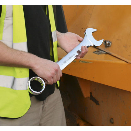 Sealey AK6324 Combination Spanner Set 6pc Super Jumbo Metric Sealey