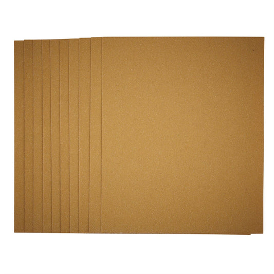 Draper 37778 General Purpose Sanding Sheets 230 x 280mm 60 Grit Pack of 10 Draper