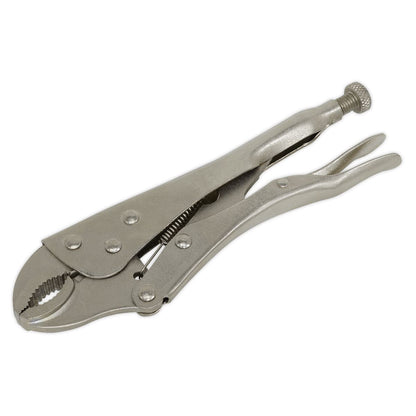 Siegen S0487 Locking Pliers 215mm Curved Jaw Siegen