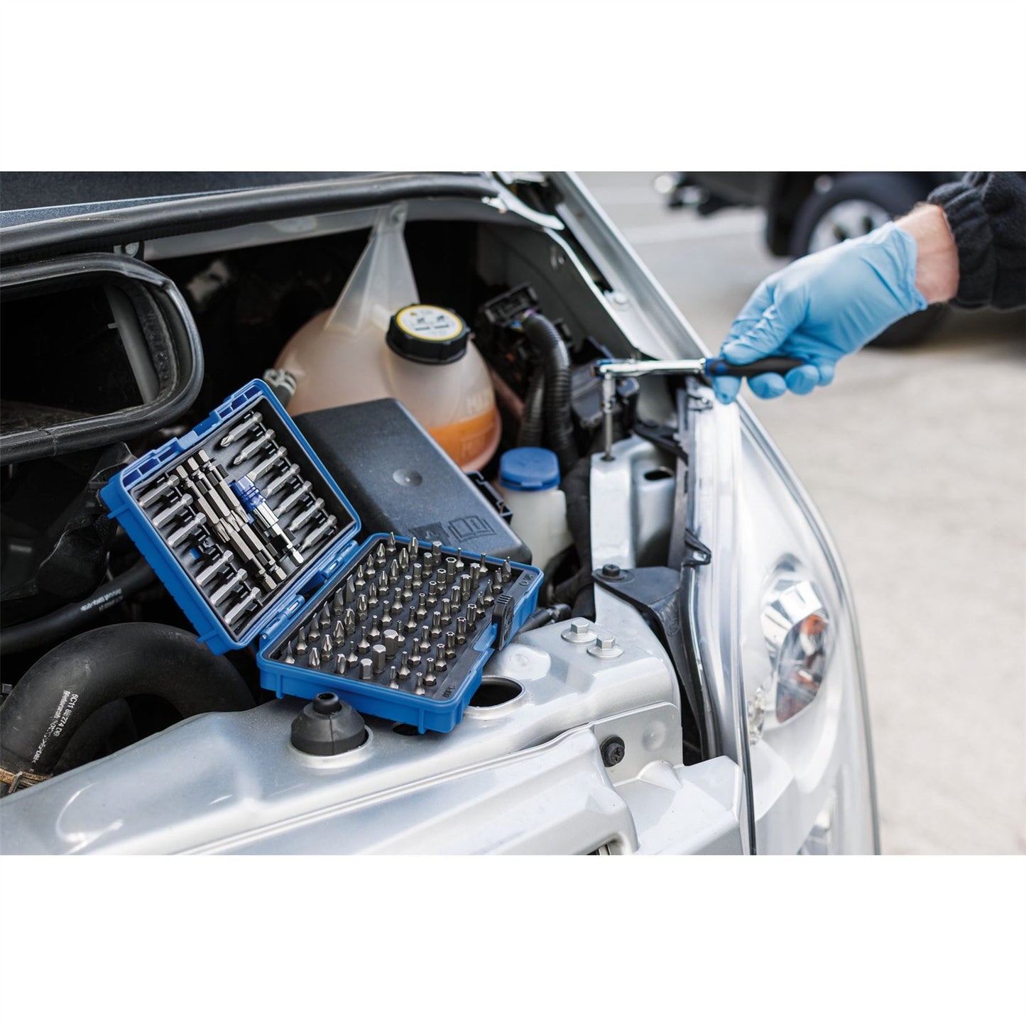 Draper 82396 Screwdriver and Bit Holder Set 80 Piece Draper