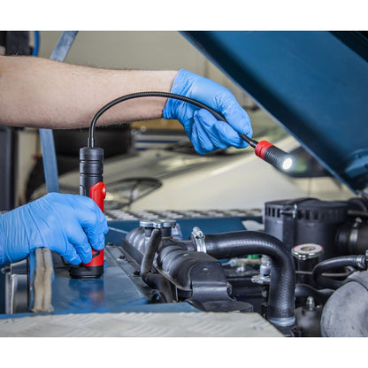 Sealey LEDFLEXPT Flexi Rechargeable Magnetic Pick-Up Tool Light 3W SMD LED Sealey