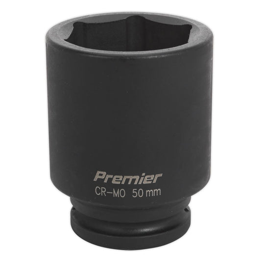 Sealey IS3450D Impact Socket 50mm Deep 3/4"Sq Drive Sealey