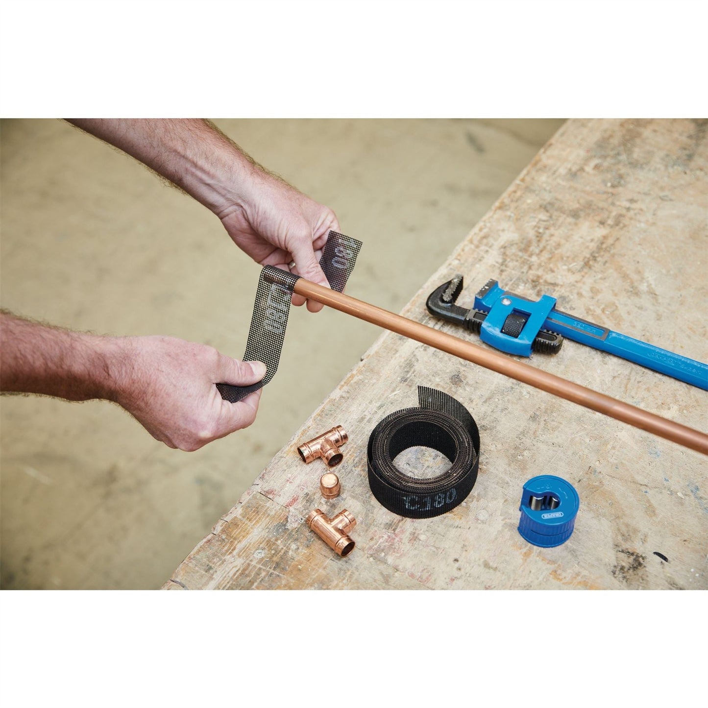 Draper 37791 Silicon Carbide Abrasive Roll 38mm x 5m 180 Grit Draper